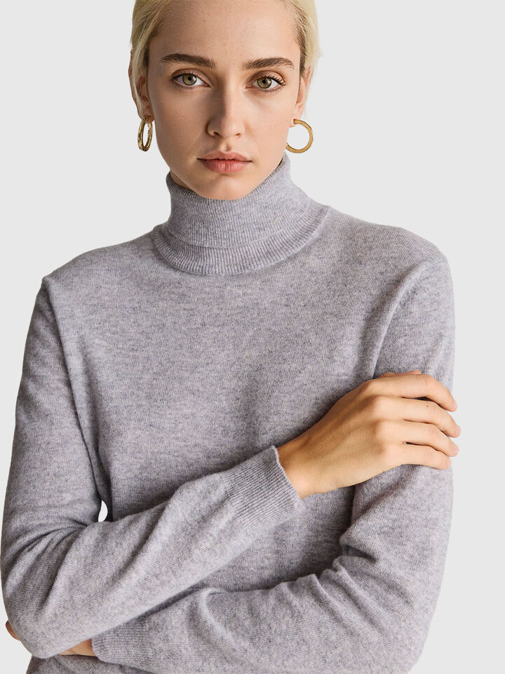 TURTLE NECK SWEATER Damen image number 4
